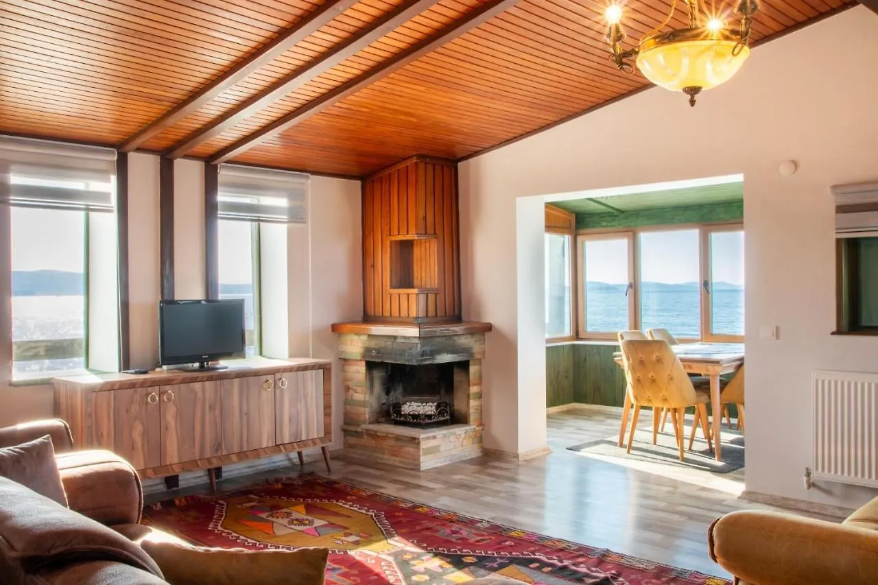 Appartement Flat W Fireplace Terrace 3 Min To Beach In Urla İzmir Turquie