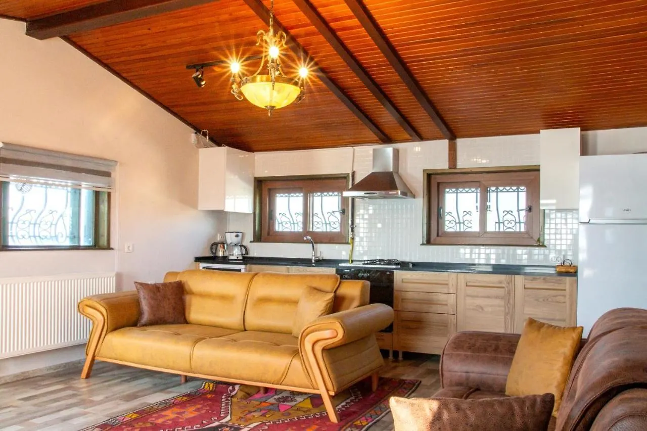 Flat W Fireplace Terrace 3 Min To Beach In Urla İzmir 0*,