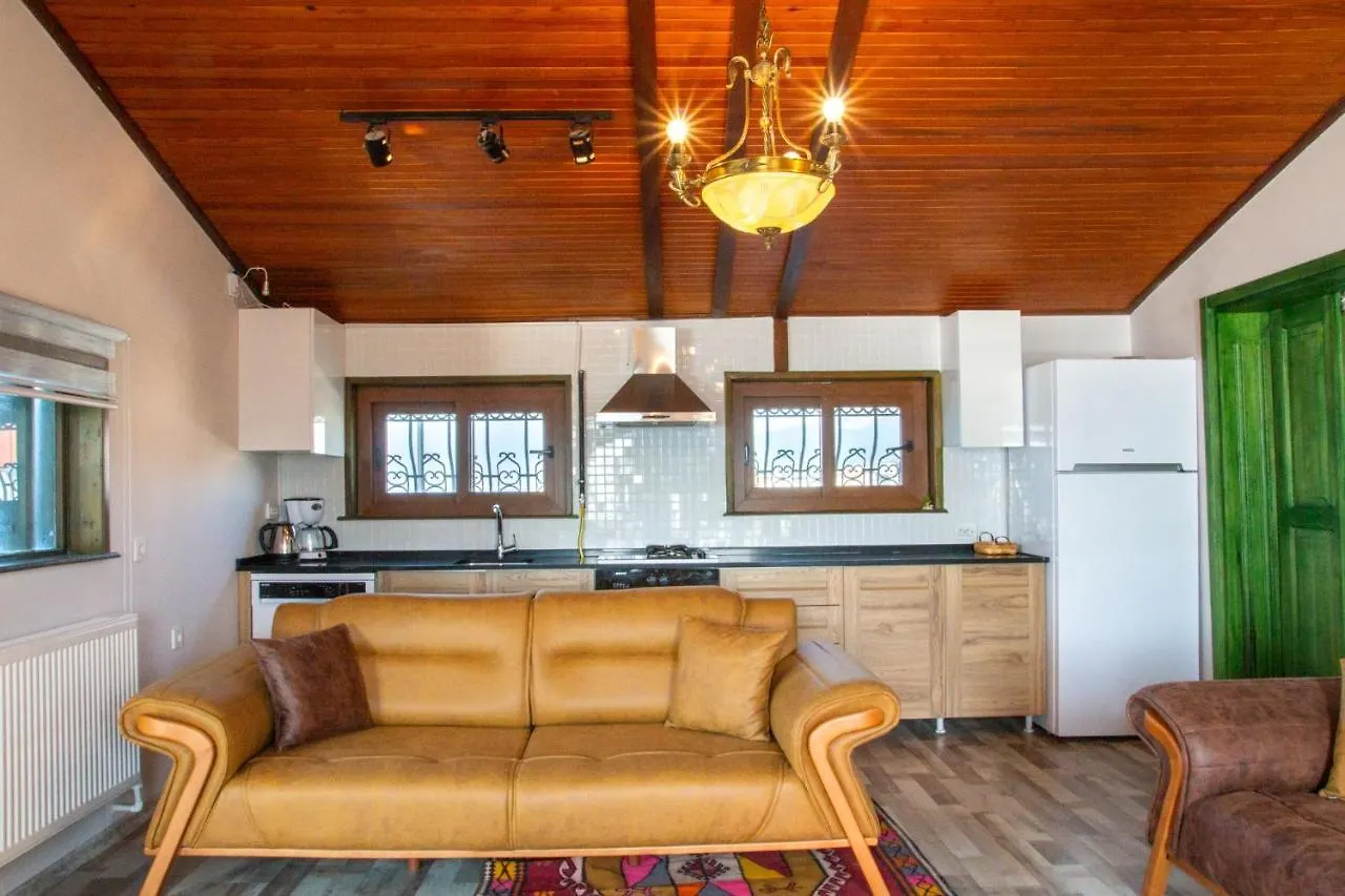 Flat W Fireplace Terrace 3 Min To Beach In Urla 이즈미르 터키